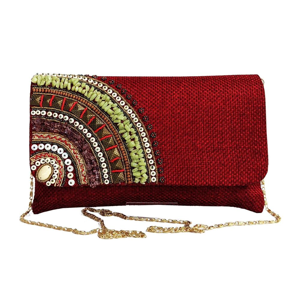 5220 Indian Purses , Evening Clutches For Wedding And Party, Crossbody Boho